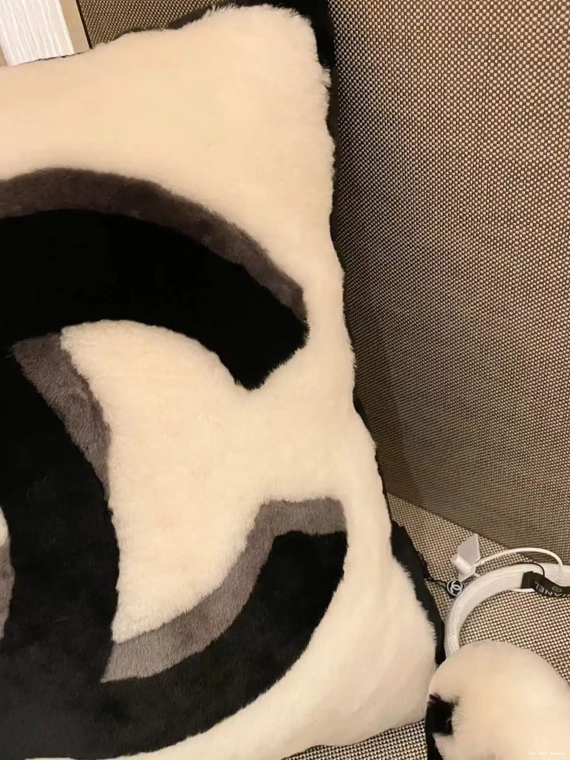 PILLOW SHEARLING THROW COCO 0619
